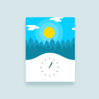 timer clock moving forward very fast with times of the day changing from day to night